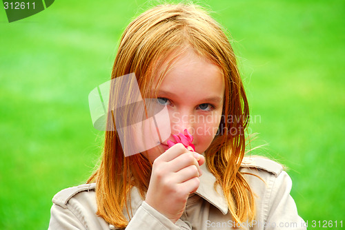 Image of Girl flower
