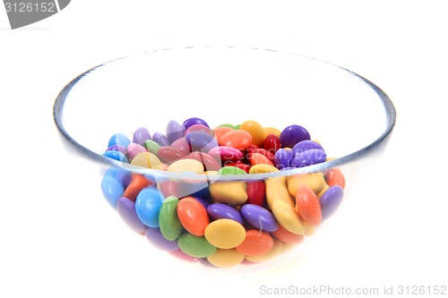 Image of color candy isolated
