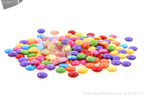 Image of color candy isolated