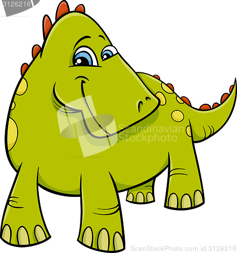 Image of dinosaur or dragon cartoon