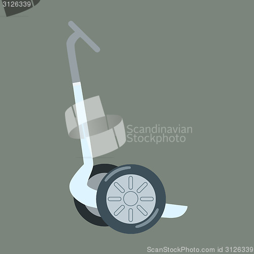 Image of Electric scooter for walking tourists