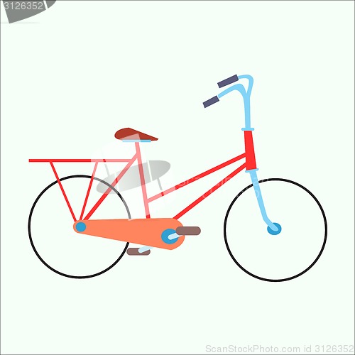 Image of Female urban exercise bike