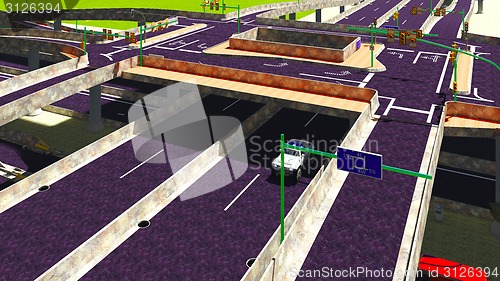 Image of high-level overpass 