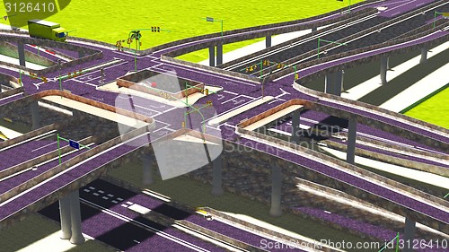 Image of high-level overpass 