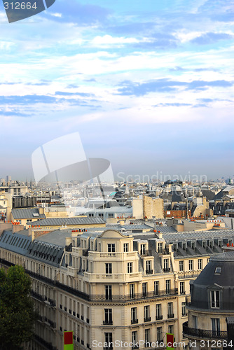 Image of Paris rooftops