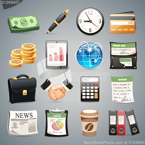Image of Business Icons Set1.1
