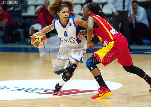 Image of Katerina Keyru (4) dribble