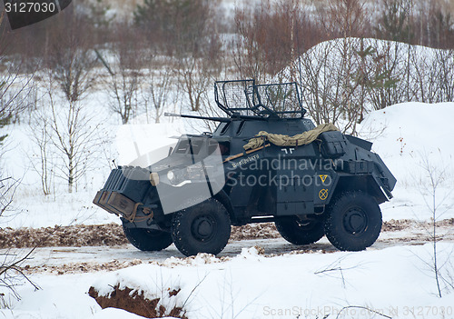 Image of Light armored reconnaissance Sd.Kfz.222