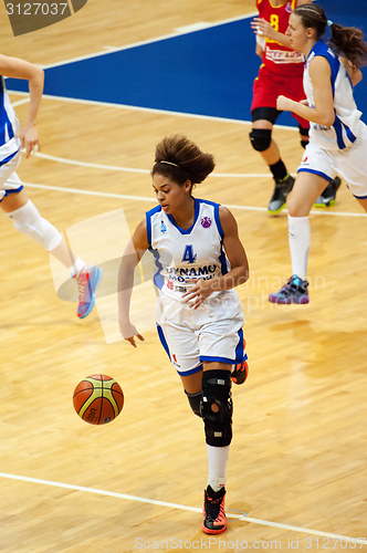 Image of Katerina Keyru (4) dribble