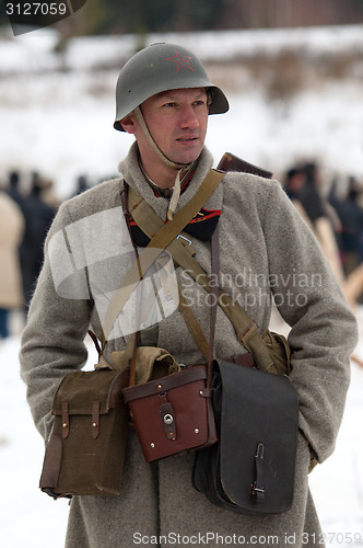 Image of Soviet army soldier