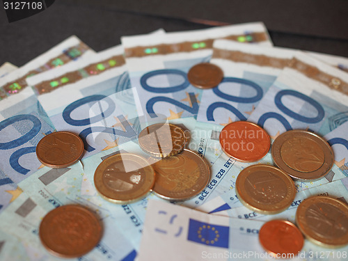 Image of Euro bank notes