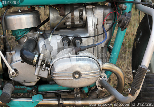 Image of The new engine tractor. Agricultural machinery