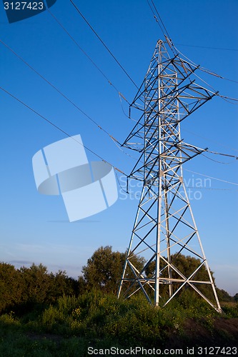 Image of Electric power lines