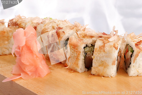 Image of Sushi rolls