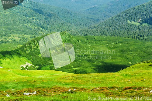 Image of Carpathian mountains