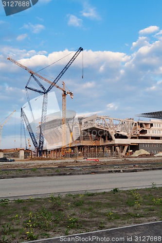 Image of Building a new stadium