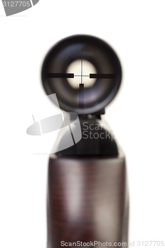 Image of Looking into optical sight