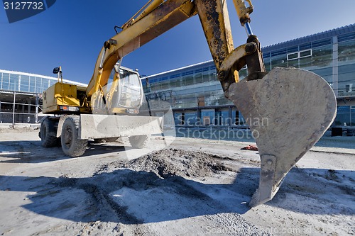 Image of excavator