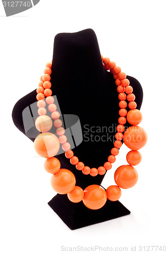 Image of Orange color necklace