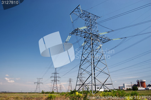 Image of Electrical powerlines