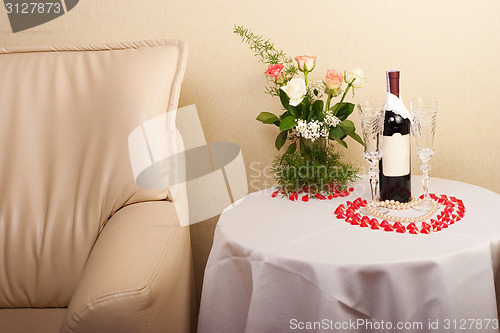 Image of Hotel room for newlyweds