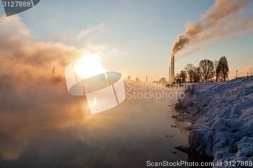 Image of Steam up to the sky