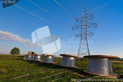 Image of Construction of new power line