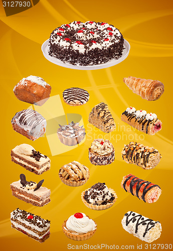 Image of Collage of cakes