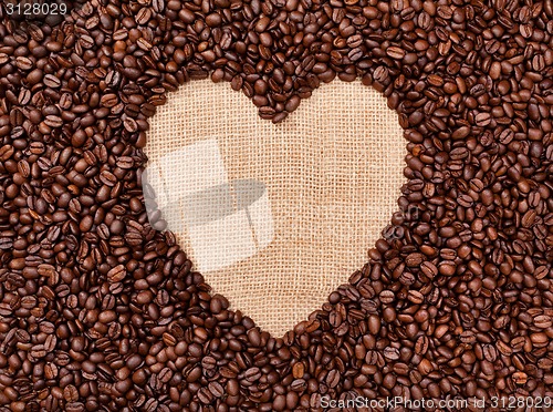 Image of Coffee heart