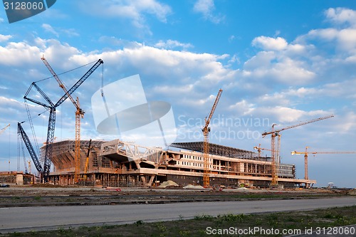 Image of Building a new stadium