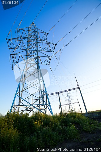 Image of Electric power lines