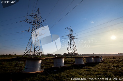 Image of Construction of new power line