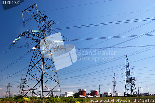 Image of Electrical powerlines