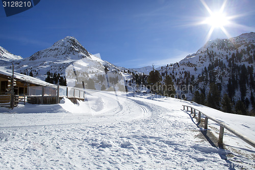 Image of Border crossing on top of Staller Sattel from Italy to Austria