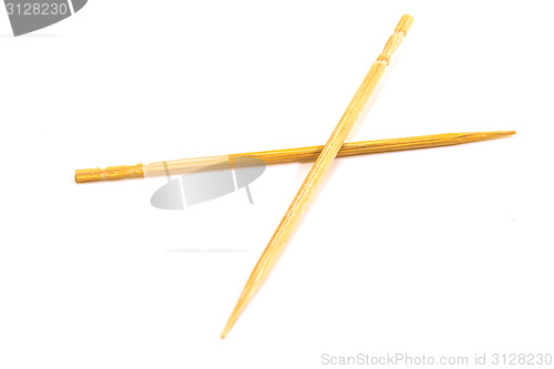 Image of Close-up of a toothpick 