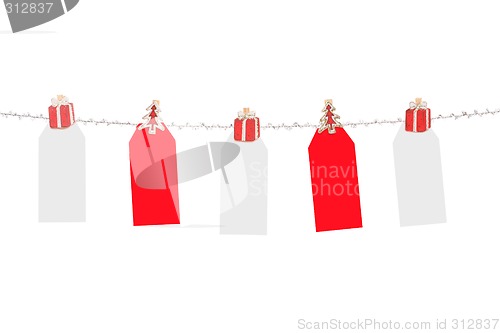 Image of Christmas tags