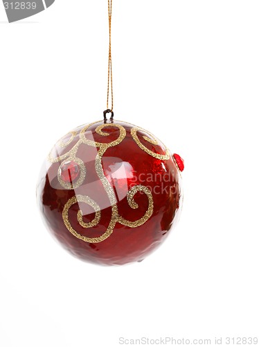 Image of Decorated Christmas Ball