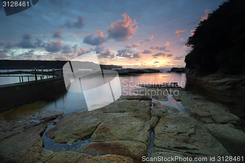 Image of Cotton Candy Sunrise at Malabar, Sydney Australia