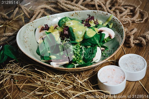 Image of Fresh green salad