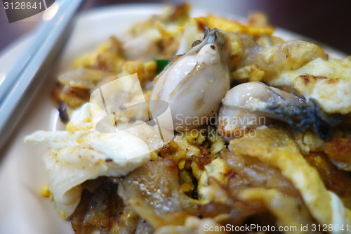 Image of Oyster omelette