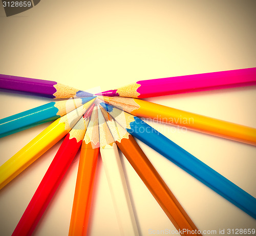 Image of colored pencils