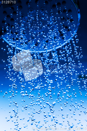 Image of Shower Head with Running Water