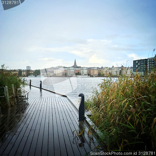 Image of View over Sodermalm district of Stockholm