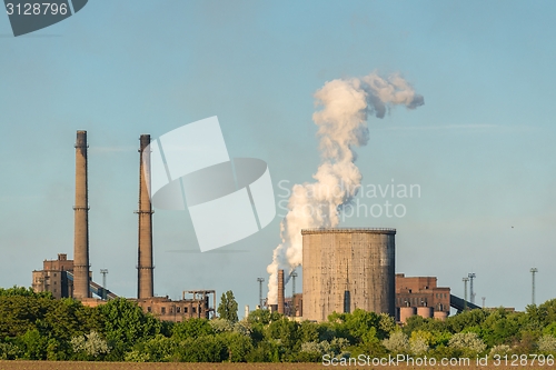 Image of Chimney of a Power plant