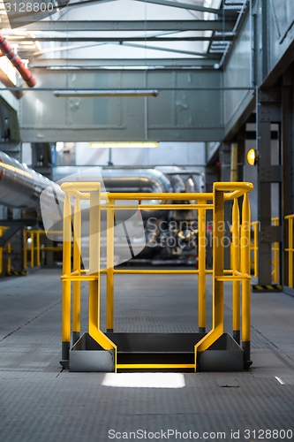 Image of Yellow industrial frame