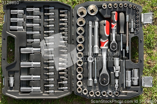 Image of Toolkit of various tools 