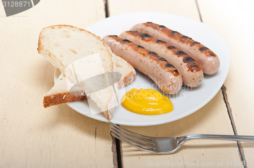 Image of traditional German wurstel sausages