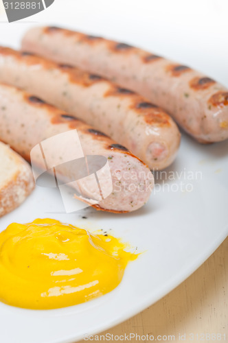 Image of traditional German wurstel sausages