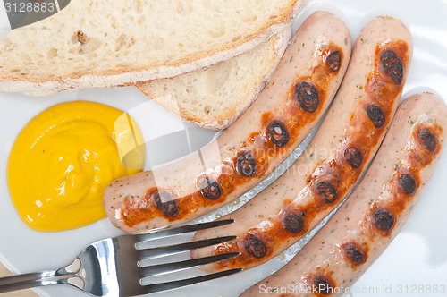 Image of traditional German wurstel sausages