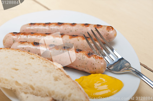 Image of traditional German wurstel sausages